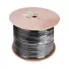 Hytech Hy-Cat629 305Mt  Outdoor Gri-Siyah 0.56Mm 23Awg Utp Cat6 Dış Ortam Kablosu