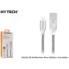 Hytech Hy-X120 1M 3A Metal Silver Micro Usb Data