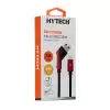 Hytech Hy-X215 3A Micro Usb 1M Siyah Data + Sarj Kablosu