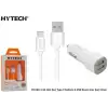 Hytech Hy-X46 3.4A Hızlı Şarj Type-C Kablolu 2 Usb