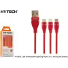 Hytech Hy-X505 1.2M 3A Microusb+Lightning+Typec 3