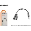 Hytech Hy-X77 Siyah Audio + Mic To 3,5Mm 0.15M Kul