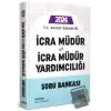 İcra Müdür ve İcra Müdür Yardımcılığı Soru Bankası