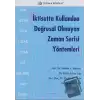 İktisatta Kullanılan Doğrusal Olmayan Zaman Serisi Yöntemleri