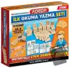 İlk Okuma Yazma Seti 13 Kitap - 33+2 Parça Ahşap Materyal