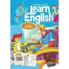 İlkokullar İçin Learn English (Mavi)