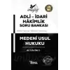 İmtiyaz Adli-İdari Hakimlik Medeni Usul Hukuku Soru Bankası