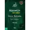 İmtiyaz Ceza Hukuku Genel Hükümler Hakimlik Ders Notları