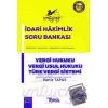 İmtiyaz Hakimlik Soru Bankası Vergi Hukuku- Vergi Usul Hukuku- Türk Vergi Sistemi