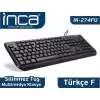 Inca Ik-274Fu F-Usb Multimedya Black Laser Prınt Klavye