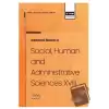 International Research in Social, Human and Administrative Sciences XVIII