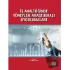 İş Analitiğinde Yöneylem Araştırması Uygulamaları