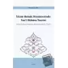 İslam Hukuk Düşüncesinde Vaz‘i Hüküm Teorisi