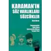 Karaman’ın Söz Varlıkları Sözcükler