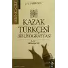 Kazak Türkçesi Bibliyografyası (2 Cilt Takım)