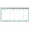 Keskin Color Spiralli Planner Su Yeşili 13X27