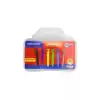 Kidsmode Yağlı Pastel Boya Altıgen 24 Renk Çantalı Premium