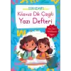 Kılavuz Dik Çizgili Yazı Defteri Büyük Boy - Mavi