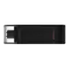 Kingston Dt70 256Gb Usb-C 3.2 Gen 1 Type-C Flash Bellek