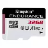 Kingston Sdce-32Gb 32Gb Microsdhc Endurance 95R-30W C10 A1 Uhs-I Card Only Hafıza Kartı