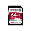 Kingston Sdr2-64Gb Canvas React Plus Sdxc Uhs-Iı 300R-260W U3 V90 For Full Hd-4K-8K Hafıza Kartı