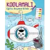 Kodlamalı Eğitici Boyama Kitabı - Eğlenceli Araçlar (4-5 Yaş 1. Seviye)