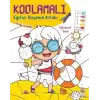 Kodlamalı Eğitici Boyama Kitabı - Eğlenceli Tatil (5- 6 Yaş 2. Seviye)