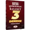 KPSS Eğitim Bilimleri İlelebet 3 Deneme Çözümlü