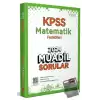 KPSS Matematik Fasikülleri Muadil Sorular