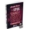 KPSS Tarih Tamamı Çözümlü 20 Bordo Deneme Sınavı