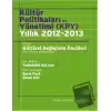 Kültür Politikaları ve Yönetimi (KPY) YILLIK 2012-2013