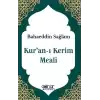 Kuran-ı Kerim Meali