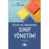 Kuram ve Uygulamada Sınıf Yönetimi