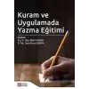 Kuram ve Uygulamada Yazma Eğitimi