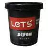 Lets Oyun Hamuru Tek Renk 150 Gr Gri L8340-13