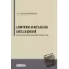 Limited Ortaklık Sözleşmesi (Ciltli)