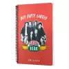 Mabbels Spiralli Defter Friends Central Perk But First Coffee Kırmızı 80 Yp 17X24 Dft-388456