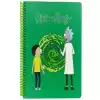 Mabbels Spiralli Defter Rick And Morty Yeşil  80 Yp 17X24 Dft-388524