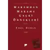 Makamdan Makama Geçki Örnekleri