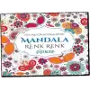 Mandala Renk Renk Çiçekler