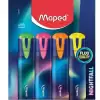 Maped Fosforlu Kalem Fluo Peps Nıghtfall 4 Lü 740700