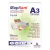 Mapi Laminasyon Filmi Sıcak Parlak A3 125 Mıc 102 12 03 - 100lü Paket