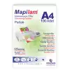 Mapi Laminasyon Filmi Sıcak Parlak A4 125 Mıc 102 12 04 - 100lü Paket