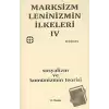 Marksizm, Leninizmin İlkeleri Cilt: 4 - Sosyalizm ve Komünizmin Teorisi