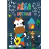 Mega Boyama-Lacivert Kitap