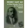 Mehmet Vahit Bey - Güzel Sanatlar Üzerine Bir Terminoloji Risalesi