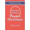 Merriam Webster’s Pocket Dictionary English - Turkish  / Cep Sözlüğü