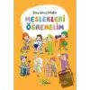 Meslekleri Öğrenelim - Boyama Kitabı