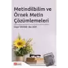 Metindilbilim ve Örnek Metin Çözümlemeleri