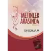 Metinler Arasında - Makaleler